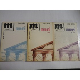 MEMORII  vol.1 * vol.2 * vol.3  -  IORGU  IORDAN 